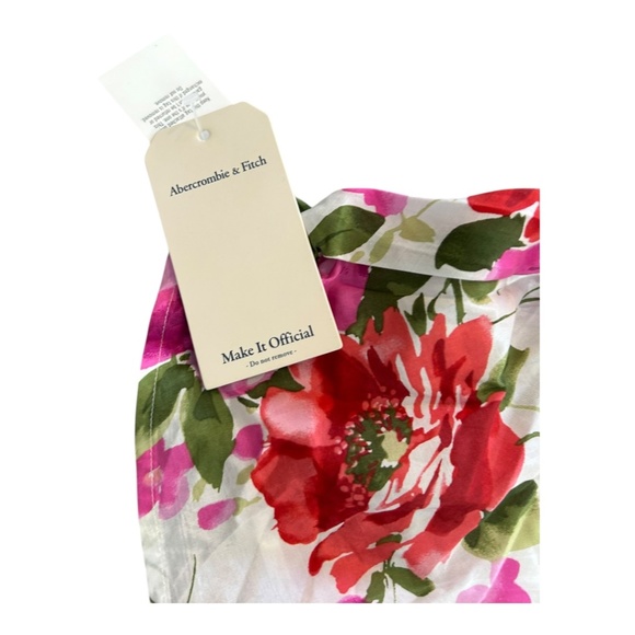 NWT Abercrombie & Fitch Gown Country Floral Maxi Dress Size XS - Picture 2 of 6